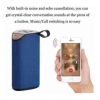 Dropship Plastic Rubber Wireless TG111 Bluetooth Speaker (Blue)
