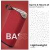 Dropship Plastic Rubber Wireless TG111 Bluetooth Speaker (Red)