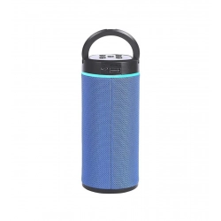 Plastic Rubber Wireless KT125 Bluetooth Speaker (Blue)