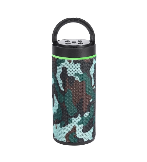 Plastic Rubber Wireless KT125 Bluetooth Speaker (Multicolor)
