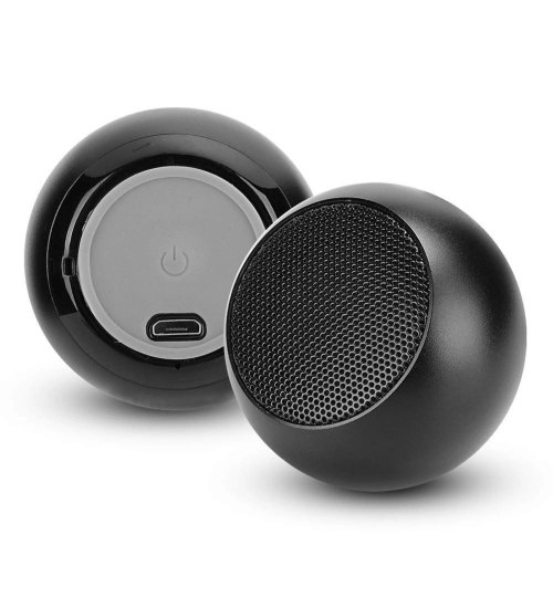 Plastic Rubber Wireless M3 Bluetooth Speaker (Black)