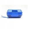 Dropship Plastic Rubber Wireless AO105 Bluetooth Speaker (Blue)
