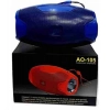 Dropship Plastic Rubber Wireless AO105 Bluetooth Speaker (Blue)