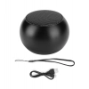 Dropship Plastic Rubber Wireless M3 Bluetooth Speaker (Black)