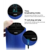 Dropship Plastic Rubber Wireless TG113 Bluetooth Speaker (Blue)