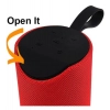 Dropship Plastic Rubber Wireless TG113 Bluetooth Speaker (Red)