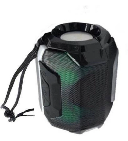 Plastic Rubber Wireless A005 Bluetooth Speaker (Black)