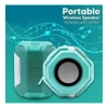 Dropship Plastic Rubber Wireless A005 Bluetooth Speaker (Sky Blue)
