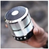 Dropship Plastic Rubber Wireless WS887 Bluetooth Speaker (Silver)