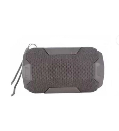 Plastic Rubber Wireless AO105 Bluetooth Speaker (Grey)
