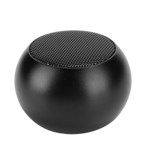 Plastic Rubber Wireless M3 Bluetooth Speaker (Black)