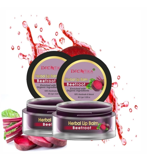 Unisex Herbal Dark And Chapped Lips Beetroot Lip Balm Pack Of 2  (20gm)