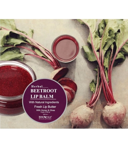 Beastofcloud Unisex Herbal Dark And Chapped Lips Beetroot Lip Balm (10gm)