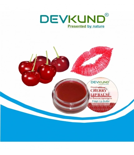 Beastofcloud Unisex Herbal Dark And Chapped Lips Cherry Lip Balm (10gm)