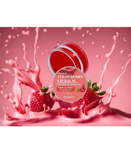 Beastofcloud Unisex Herbal Dark And Chapped Lips Cherry &amp; Strawberry Lip Balm Pack Of 2  (10gm)