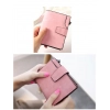 Beastofcloud Women's Vegan Leather Small Zipper Wallet (RoseGlod)