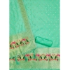 Women's Banarasi Silk Printed Unstitched Salwar Suit Material With Dupatta (Seagreen, 3Mtrs) Women's Banarasi Silk Printed Unstitched Salwar Suit Material With Dupatta (Seagreen, 3Mtrs)