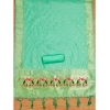 Women's Banarasi Silk Printed Unstitched Salwar Suit Material With Dupatta (Seagreen, 3Mtrs) Women's Banarasi Silk Printed Unstitched Salwar Suit Material With Dupatta (Seagreen, 3Mtrs)