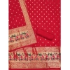 Women's Banarasi Silk Printed Unstitched Salwar Suit Material With Dupatta (Red, 3Mtrs) Women's Banarasi Silk Printed Unstitched Salwar Suit Material With Dupatta (Red, 3Mtrs)