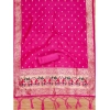 Women's Banarasi Silk Printed Unstitched Salwar Suit Material With Dupatta (Pink, 3Mtrs) Women's Banarasi Silk Printed Unstitched Salwar Suit Material With Dupatta (Pink, 3Mtrs)