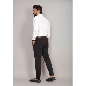 Generic Men's Casual Cotton Solid Full Sleeve Shirt (White)