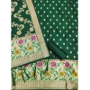 Women's Banarasi Silk Printed Unstitched Salwar Suit Material With Dupatta (Green, 3Mtrs) Women's Banarasi Silk Printed Unstitched Salwar Suit Material With Dupatta (Green, 3Mtrs)