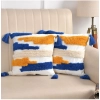 Dropship Cotton Tufted Cushion Pillow Cover 16x16 Inch Pack of 2 (CutSatal)