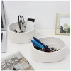 Dropship Cotton Storage Rope Woven Baskets Pack of 2 (White)