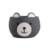 Dropship Cotton Bear Shaped Storage Baskets Pack of 1 (Grey)