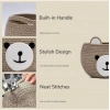 Dropship Cotton Bear Shaped Storage Baskets Pack of 1 (Mix)