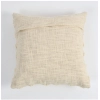 Dropship Cotton Tufted Cushion Pillow Cover 16x16 Inch Pack of 2 (Off White)