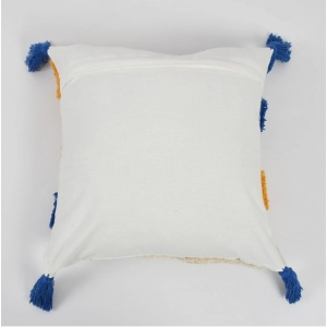 Generic Cotton Tufted Cushion Pillow Cover 16x16 Inch Pack of 2 (CutSatal)