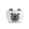 Dropship Cotton Bear Shaped Storage Baskets Pack of 1 (White)