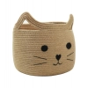 Dropship Cotton Large Storage Cat Basket 15x11 Inch Pack of 1 (Beige)