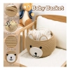 Dropship Cotton Bear Shaped Storage Baskets Pack of 1 (Beige)
