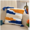 Dropship Cotton Tufted Cushion Pillow Cover 16x16 Inch Pack of 2 (CutSatal)