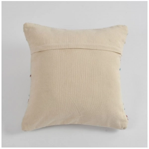 Generic Cotton Handcrafted Pit Loom Cushion Cover 16x16 Inch Pack of 2 (Sea Green)