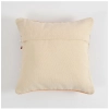 Dropship Cotton Handcrafted Pit Loom Cushion Cover 16x16 Inch Pack of 2 (Orange)