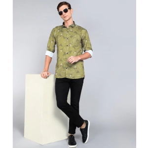 Generic Men's Casual Viscose Rayon Printed Full Sleeve Collar Shirt (Multicolor)
