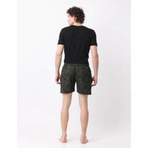 Generic Pack_of_2 Men's Polycotton Printed Boxer Shorts (Multicolor)