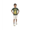 Dropship Pack of 2 Boy's Cotton Printed Short Sleeve T-Shirt's (Multicolor)
