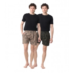 Pack_of_2 Men's Polycotton Printed Boxer Shorts (Multicolor)