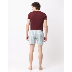 Generic Pack_of_2 Men's Polycotton Checked Boxer Shorts (Multicolor)