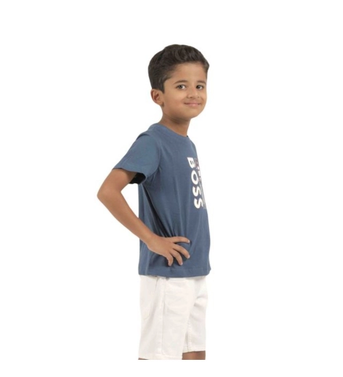 Pack of 2 Boy's Cotton Printed Short Sleeve T-Shirt's (Multicolor)