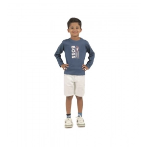 Generic Pack of 2 Boy's Cotton Printed Full Sleeve T-Shirt's (Multicolor)