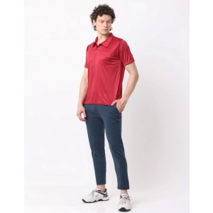 Generic Pack of 2 Men's Casual Cotton Blend Solid Short Sleeve Tshirts (Multicolor)