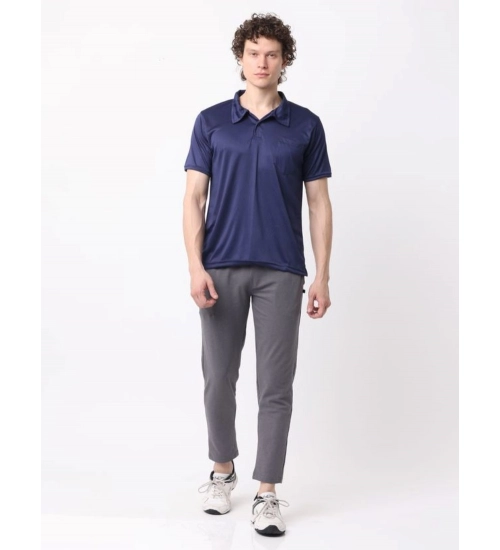 Pack of 2 Men's Casual Cotton Blend Solid Short Sleeve Tshirts (Multicolor)