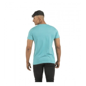 Generic Pack of 2 Men's Casual Cotton Solid Short Sleeve Tshirts (Multicolor)