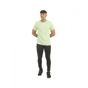 Generic Pack of 2 Men's Casual Cotton Solid Short Sleeve Tshirts (Multicolor)
