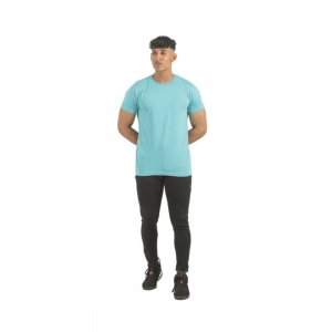 Generic Pack of 2 Men's Casual Cotton Solid Short Sleeve Tshirts (Multicolor)